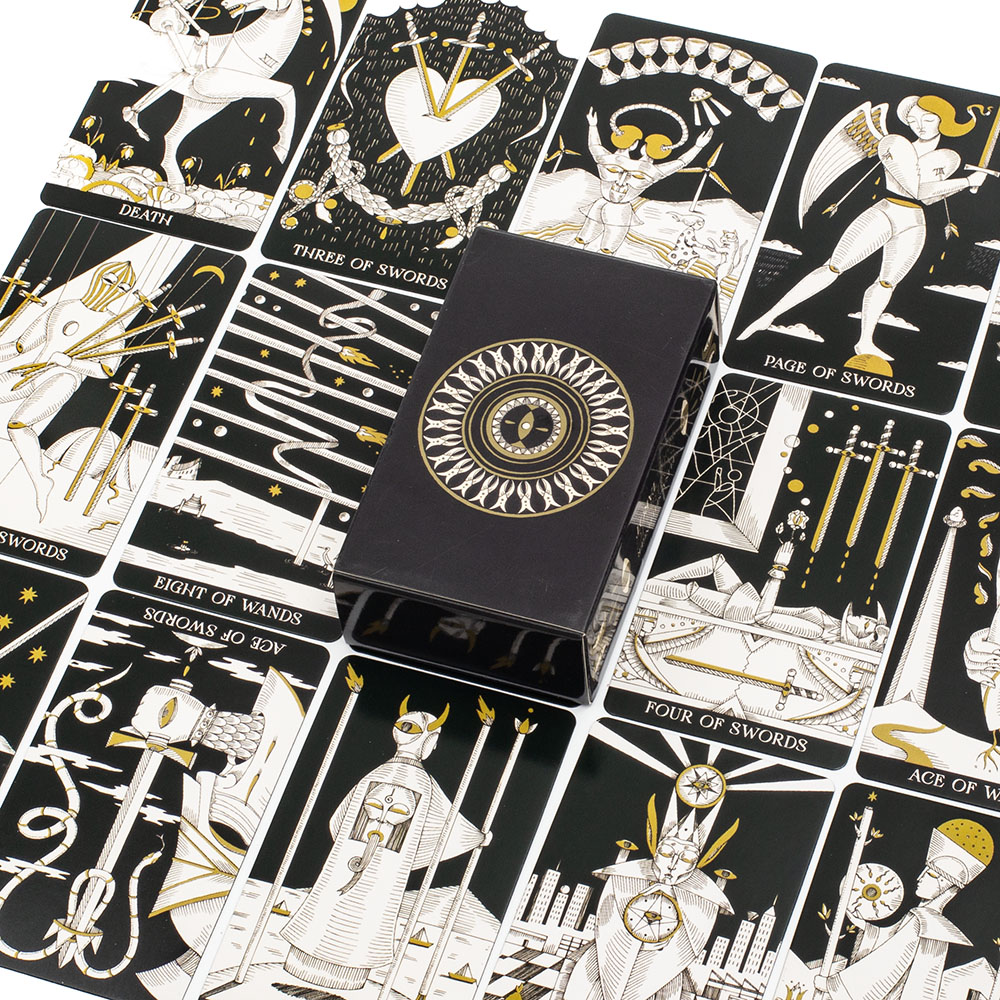 78枚のシンボリックなソウルタロットカード。詳細な解説書付き - Tarot Cards Deck With Guidebook のレビューと価格