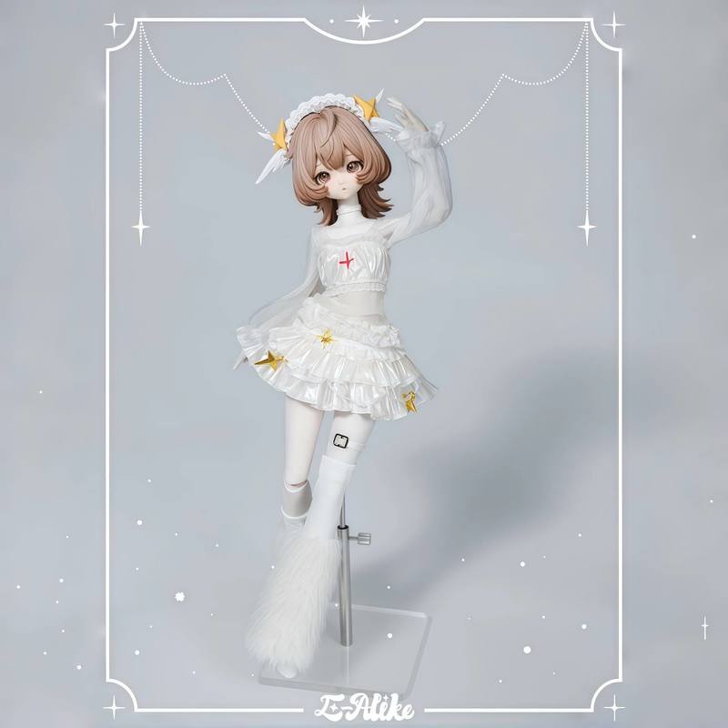 本物の新品、E-Alikeガールグループシリーズ、可動式BJ - Anime Action Figure Blind Box のレビューと価格