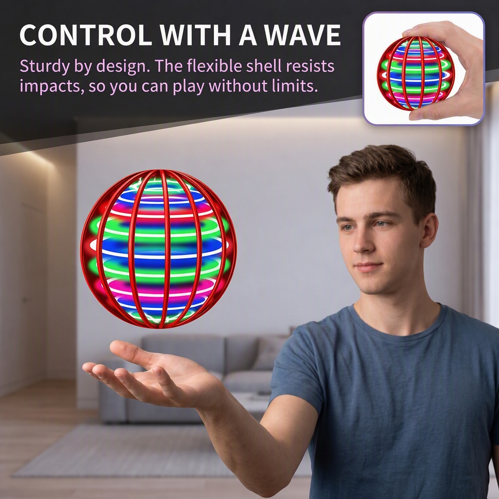 LEDライト付きマジックフライングボールブーメラン ホバード - Stem Solar Robot Kit For Kids のレビューと価格