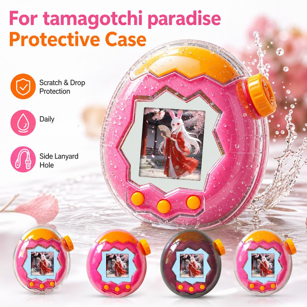 「たまごっちパラダイス」用、透明PC製保護ケース、電子ペット - Tamagotchi Electronic Pet Virtual のレビューと価格