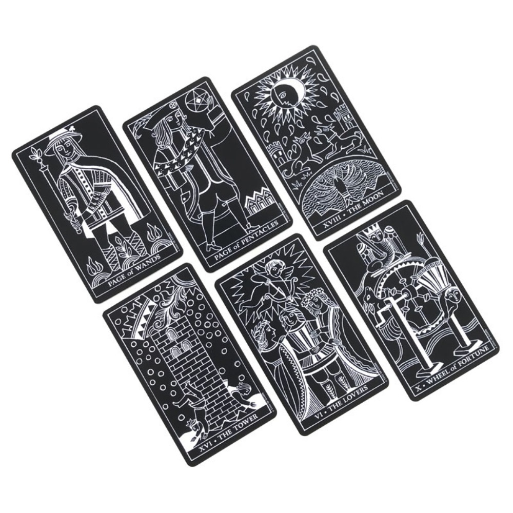 マルセイユシステムのタロットカード、78パーツ、10.3x6 - Tarot Cards Deck With Guidebook のレビューと価格