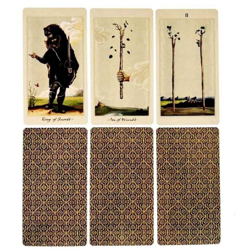 タロットカードゲーム、異教のオラクル、マニュアル、78カード - Tarot Cards Deck With Guidebook のレビューと価格