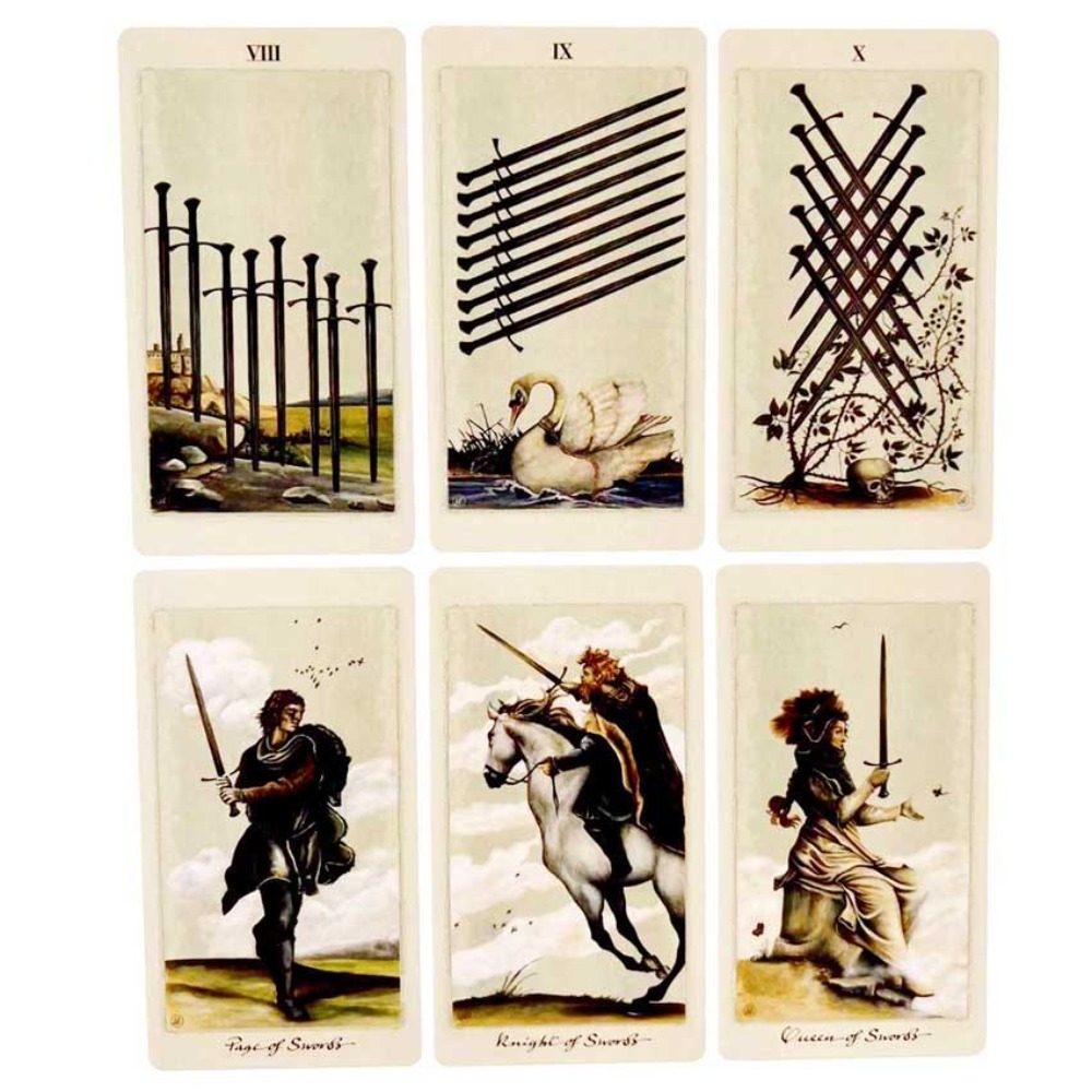 タロットカードゲーム、異教のオラクル、マニュアル、78カード - Tarot Cards Deck With Guidebook のレビューと価格