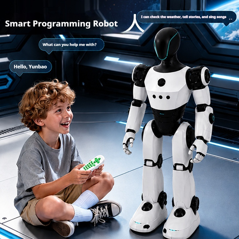 AIスマートロボット 音声制御 プログラム可能 ダンス・歌機 - Remote Control Toys のレビューと価格