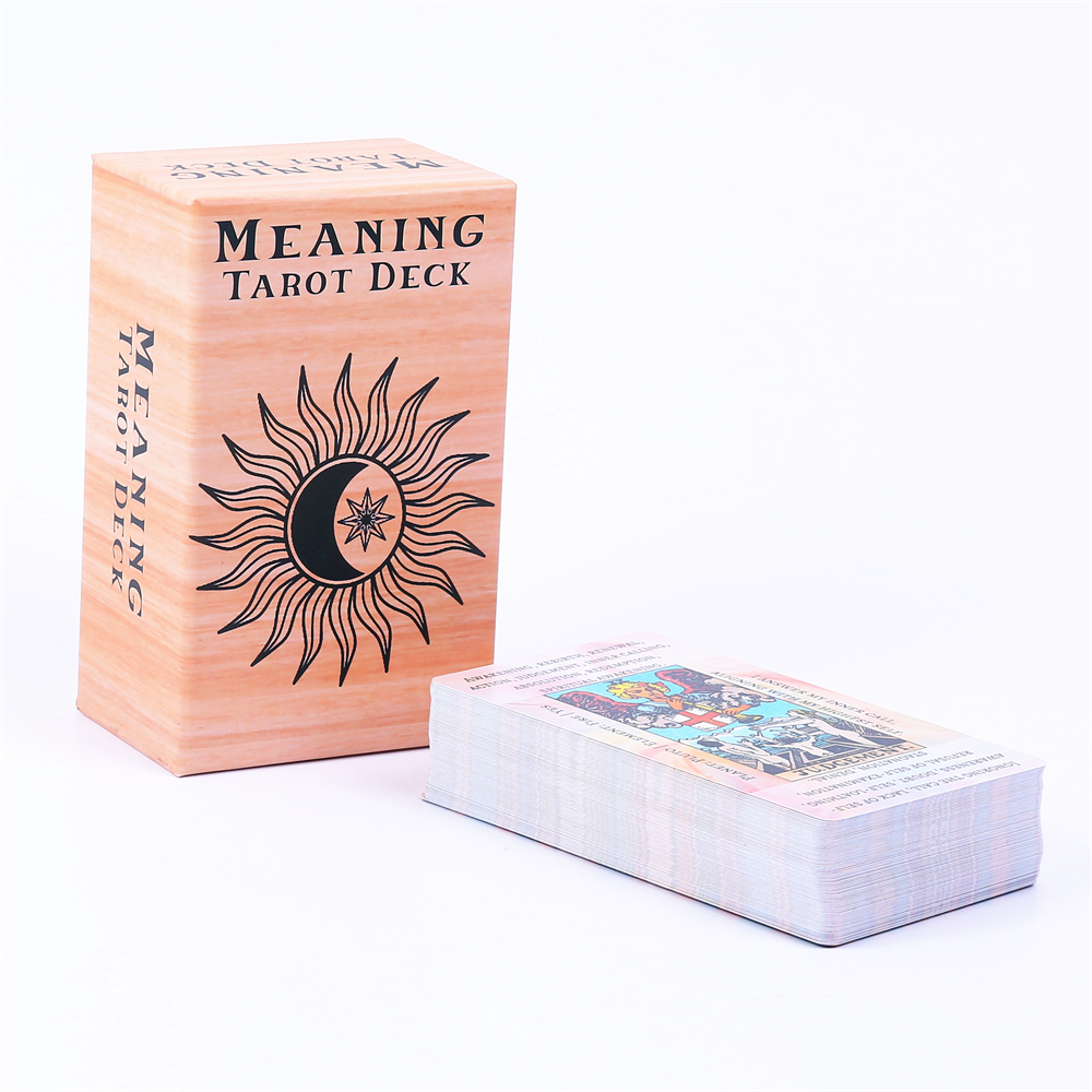 巾着袋付きリジッドタロットデッキ,ギフトボックス,12x7c - Tarot Cards Deck With Guidebook のレビューと価格