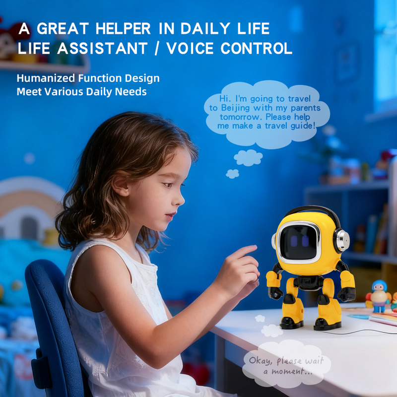 AI搭載のインタラクティブロボットおもちゃ。音声操作で制御可 - Remote Control Toys のレビューと価格