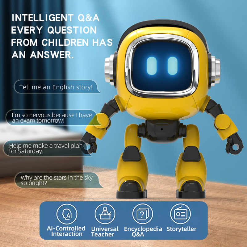 AI搭載のインタラクティブロボットおもちゃ。音声操作で制御可 - Remote Control Toys のレビューと価格