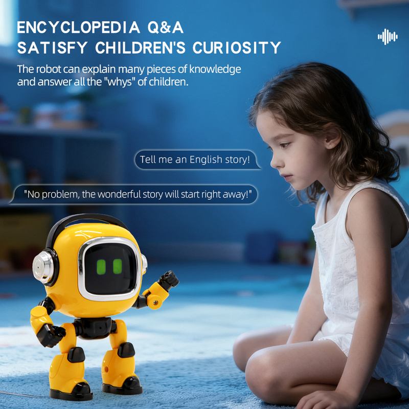 AI搭載のインタラクティブロボットおもちゃ。音声操作で制御可 - Remote Control Toys のレビューと価格