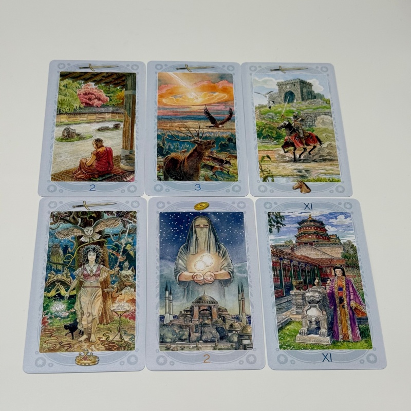 ТАРО СВЯЩЕННЫХ МЕСТ ロシア語版タロットデ - Tarot Cards Deck With Guidebook のレビューと価格