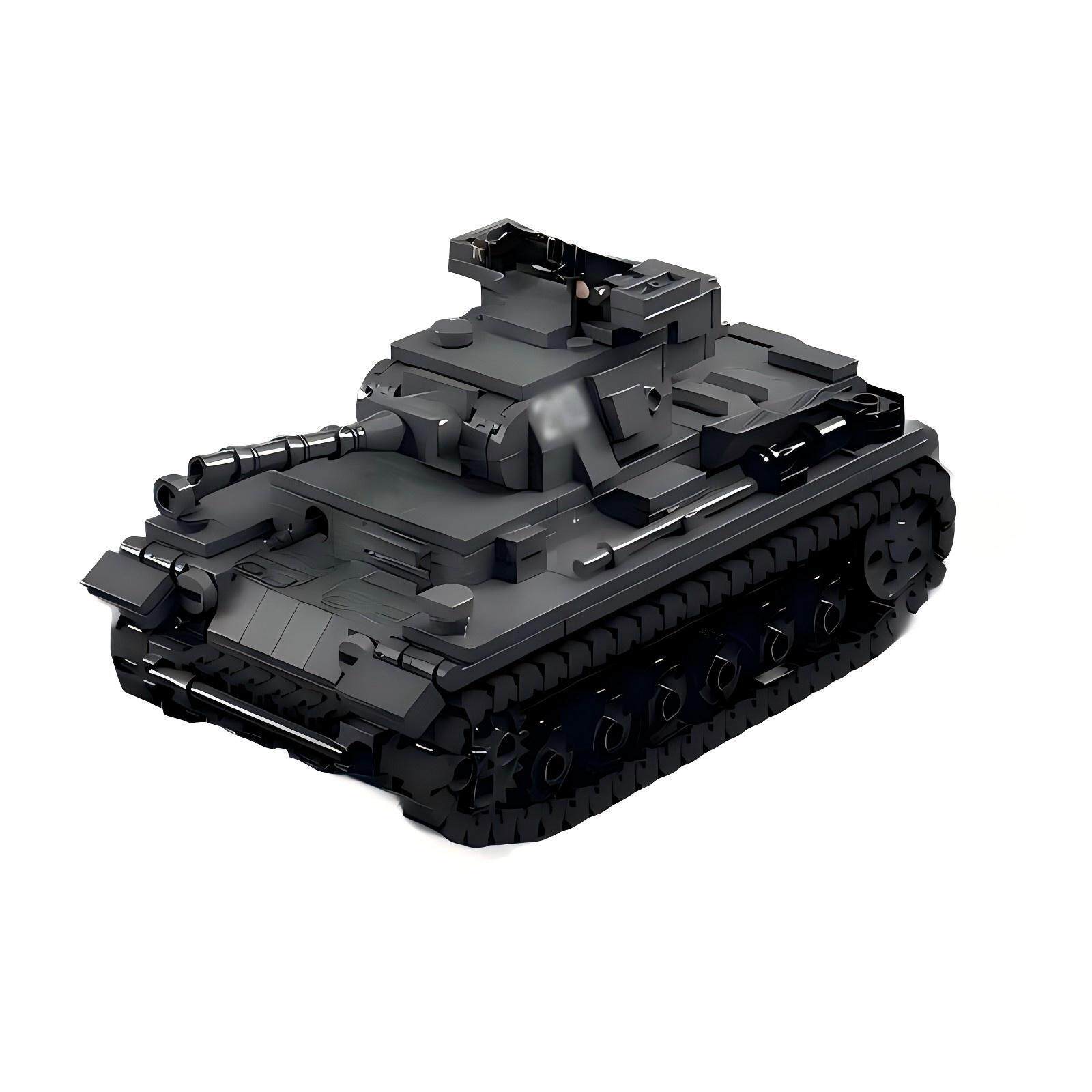 MOC WW2 F型重戦車第二次世界大戦軍事装備ビルディング - Lego Compatible Military Tank のレビューと価格