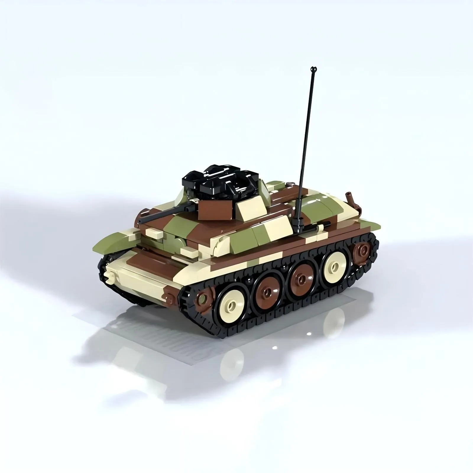 ハイテク装備を搭載した歩兵戦闘車両の組み立てブロック、MOC - Lego Compatible Military Tank のレビューと価格