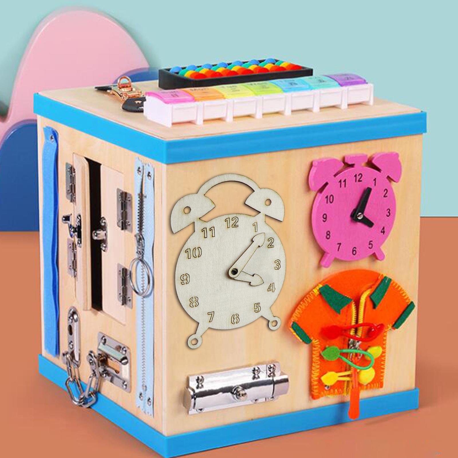 モンテッソーリ式 木製知育ボードパーツ DIY 知育玩具キッ - Montessori Wooden Busy Board Toddler のレビューと価格