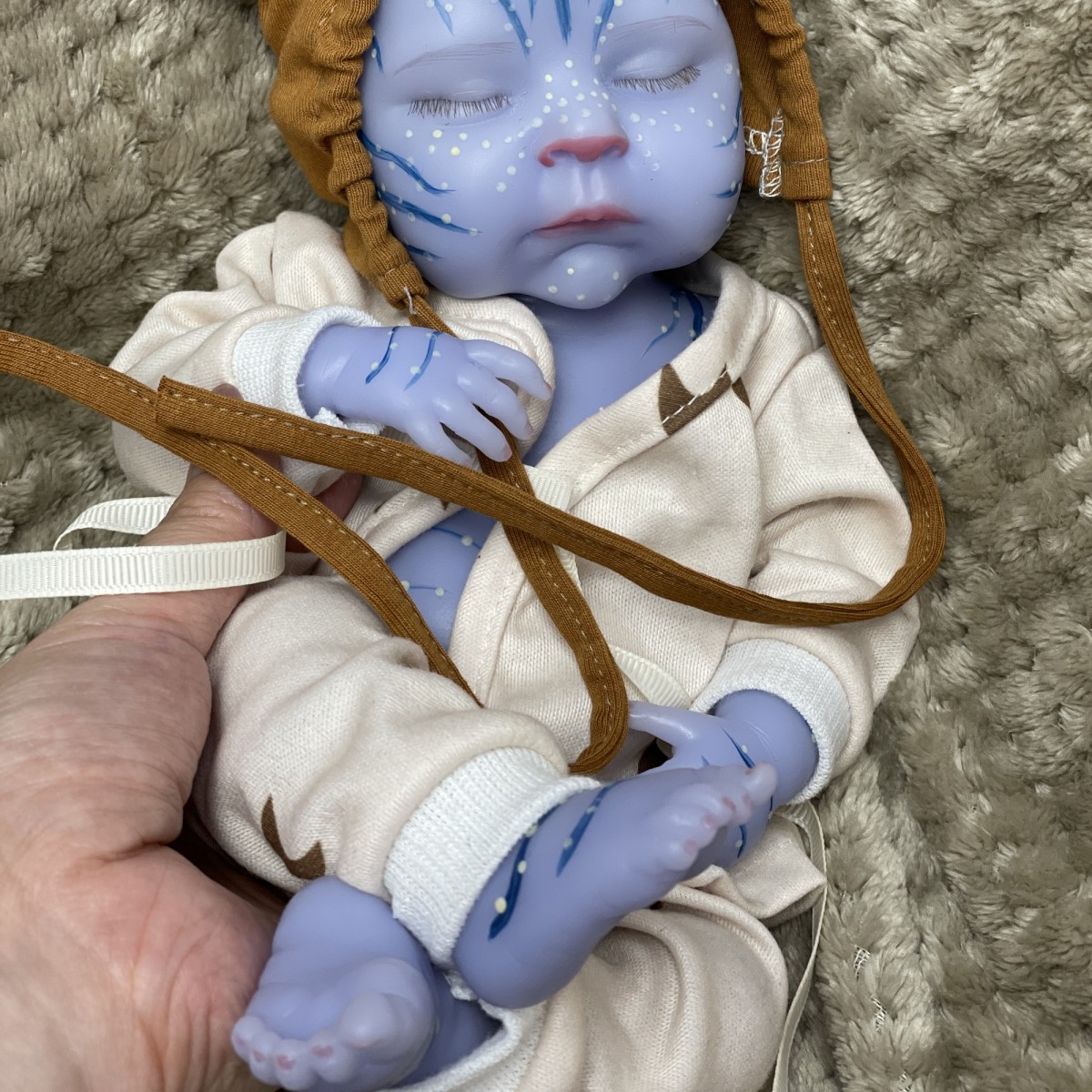 13インチの暗闇で光るリボーンベビー人形。全身が柔らかいシリ - Reborn Baby Doll Silicone Realistic のレビューと価格